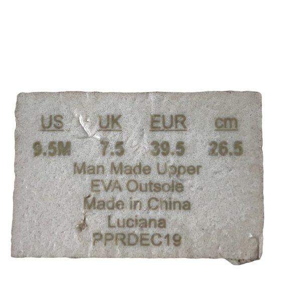 SAM EDELMAN Luciana Translucent Gray Thong Slides Sandals - Picture 5 of 10